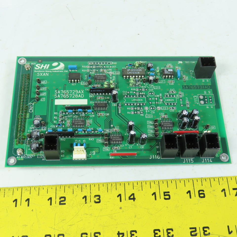 Sumitomo Heavy Industries SA765728AD SA765729AX SXAN Circuit Board