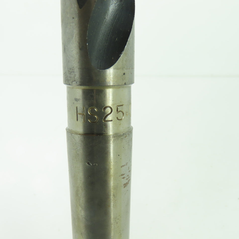 25.0mm HSS Morse Taper Shank Drill Bit 11-1/4" OAL