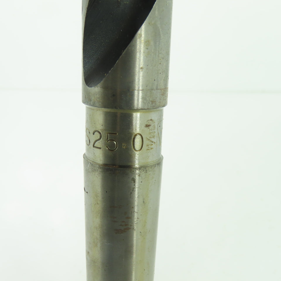 25.0mm HSS Morse Taper Shank Drill Bit 11-1/4" OAL