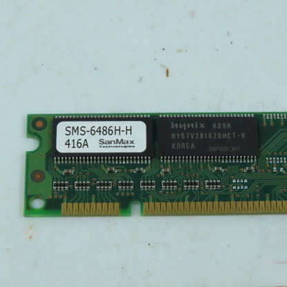 SanMax Technologies SMS-6486H-H 64MB SDRAM 168-Pin DIMM PC133 Non-ECC Memory