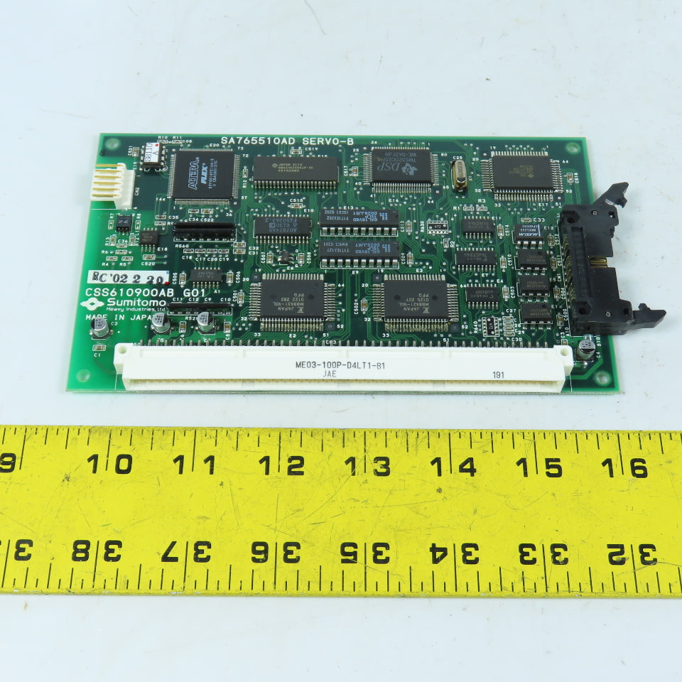 Sumitomo Heavy Industries CSS610900AB SA765510AD Servo-B Circuit Board
