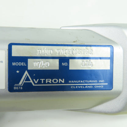 Avtron M740 Digital Hand Tachometer M740 Class II Laser