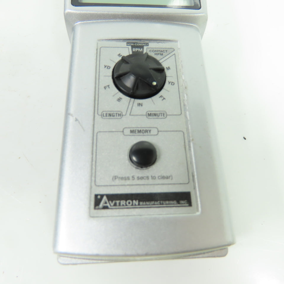 Avtron M740 Digital Hand Tachometer M740 Class II Laser
