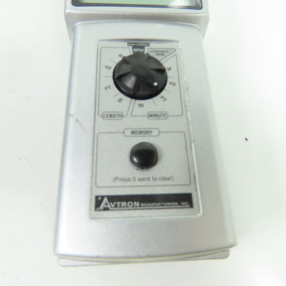 Avtron M740 Digital Hand Tachometer M740 Class II Laser
