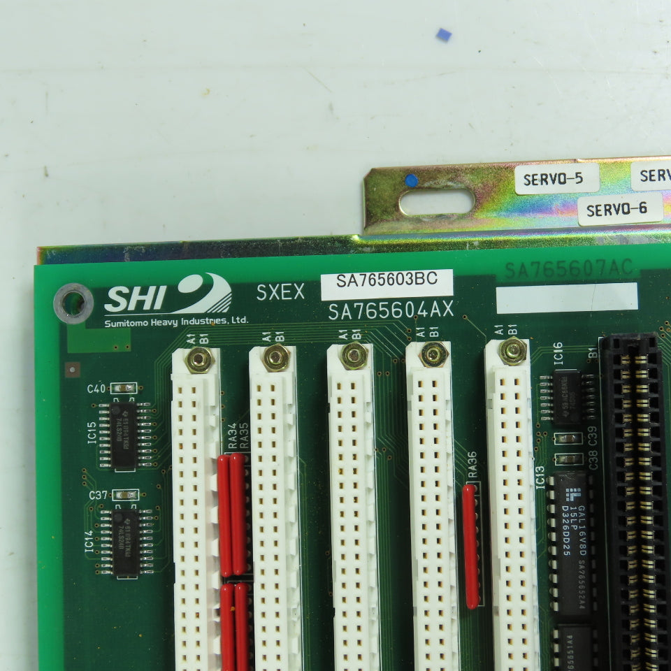 Sumitomo SA765604AX SA765603BC SXEX Servo Control Board 4-Axis Injection Molding