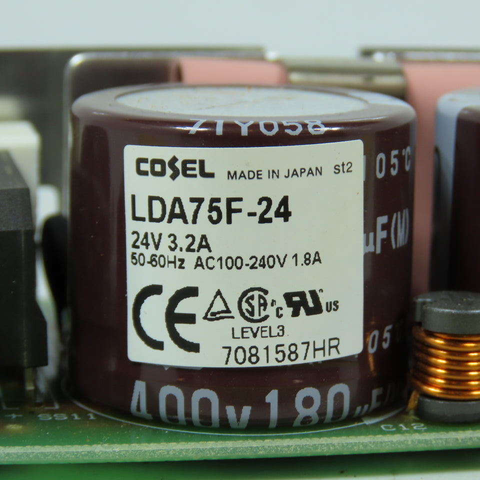 Cosel LDA75F-24 Switching Power Supply 24V 3.2A Open Frame