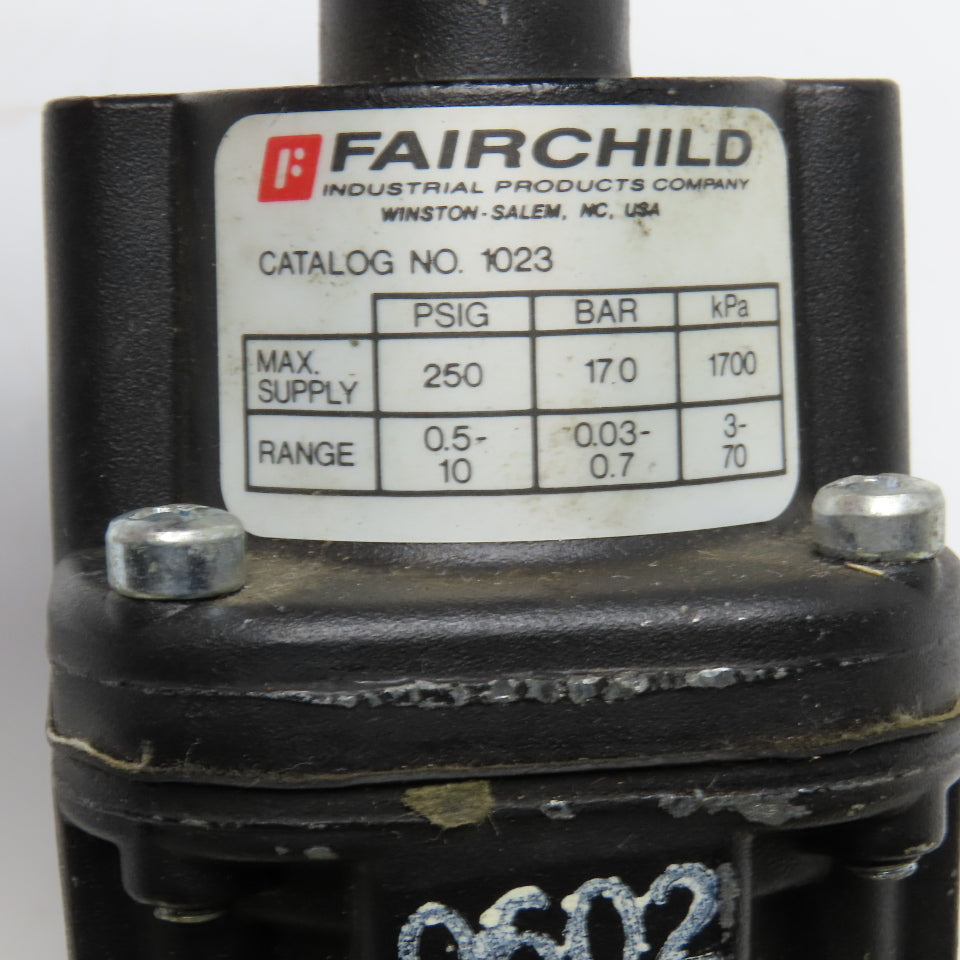 Fairchild 1023 3/8" NPT Compressed Air Pressure Regulator 250PSI Max