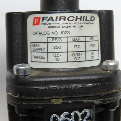 Fairchild 1023 3/8" NPT Compressed Air Pressure Regulator 250PSI Max
