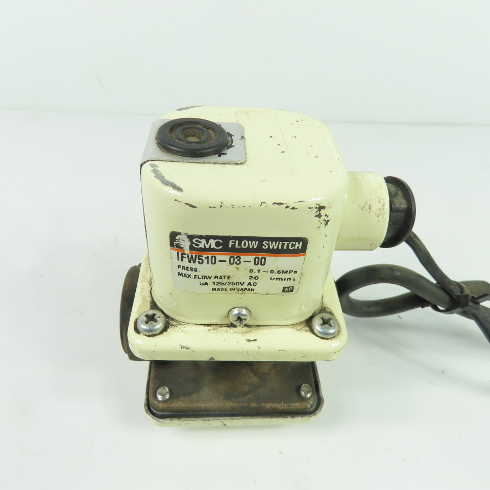SMC IFW510-03-00 Adjustable Liquid Flow Switch 0.1-0.6MPa 20L/min