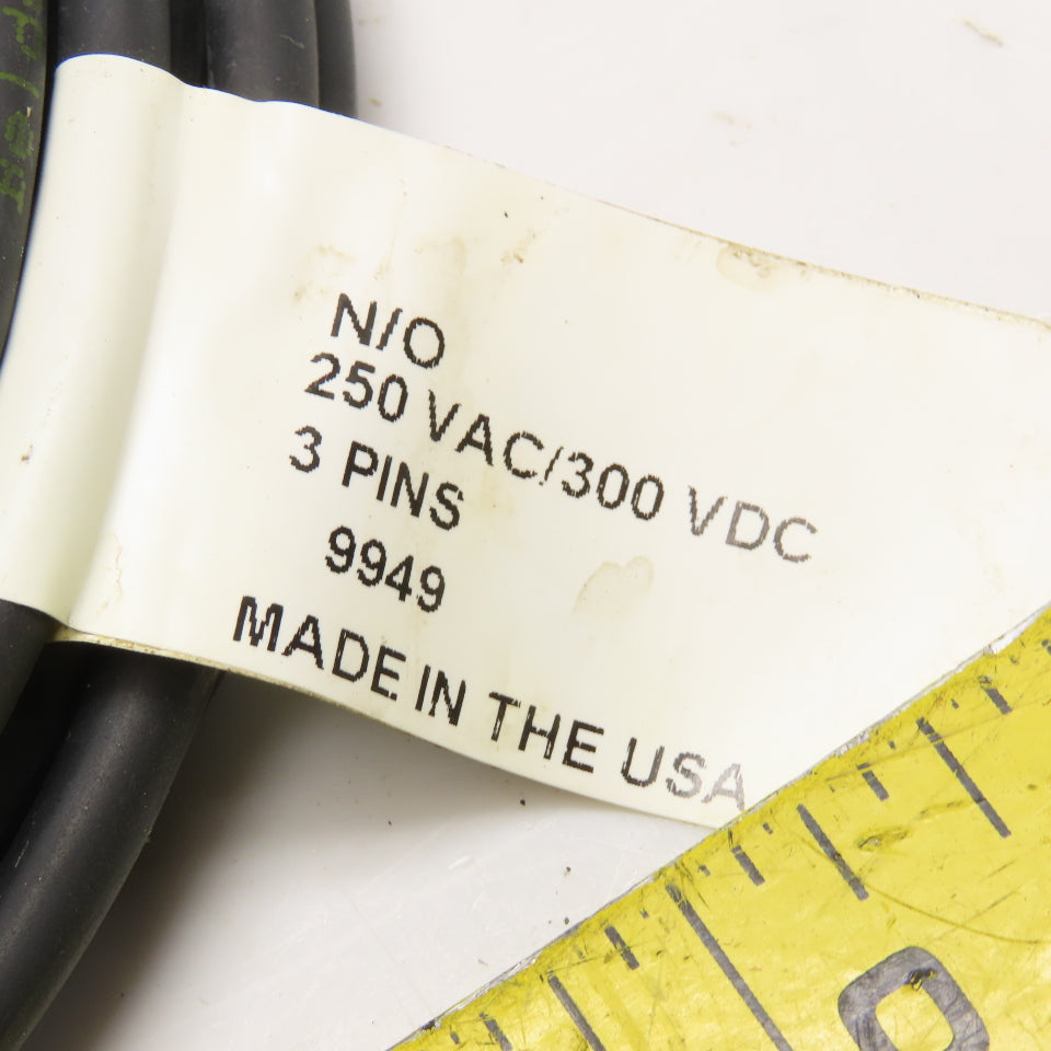 Balluff BKS-S20-PU-05 Single Ended Cordset 250VAC 300VDC 3 Pin 5m