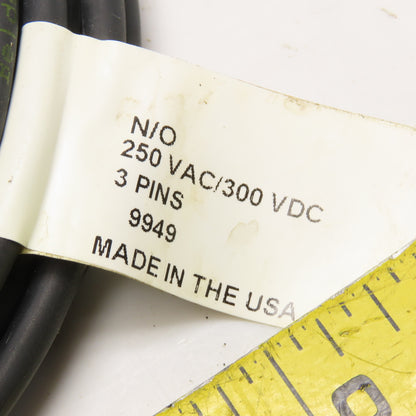 Balluff BKS-S20-PU-05 Single Ended Cordset 250VAC 300VDC 3 Pin 5m