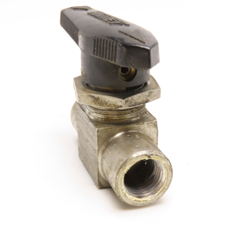 Whitey SS-43F4RT-1465 1/4" NPT Stainless Steel Instrument Ball Valve 200PSI