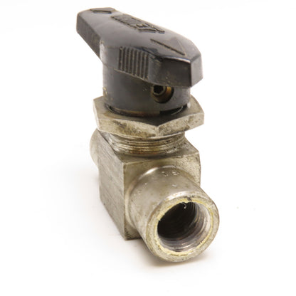 Whitey SS-43F4RT-1465 1/4" NPT Stainless Steel Instrument Ball Valve 200PSI