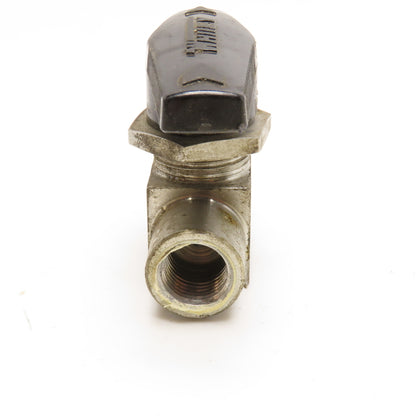 Whitey SS-43F4RT-1465 1/4" NPT Stainless Steel Instrument Ball Valve 200PSI