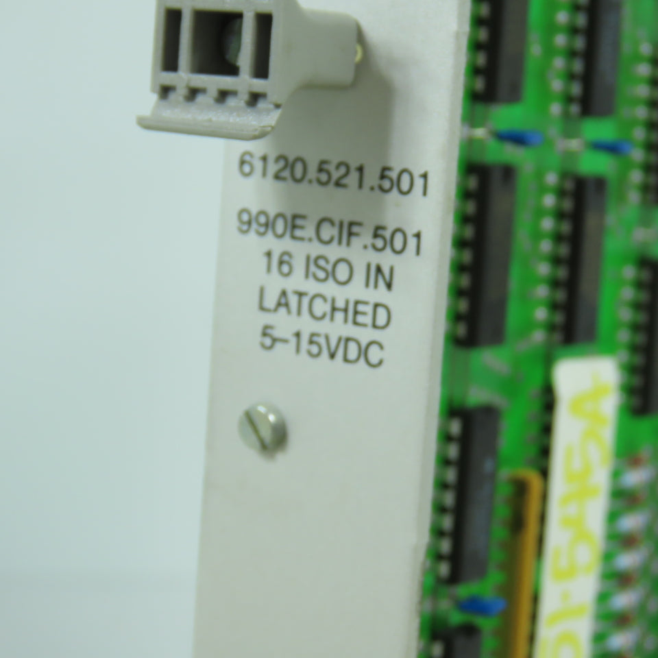 B&R 6120.521.501 990E.CIF.501 16 ISO IN Latched Input Module 5-15VDC
