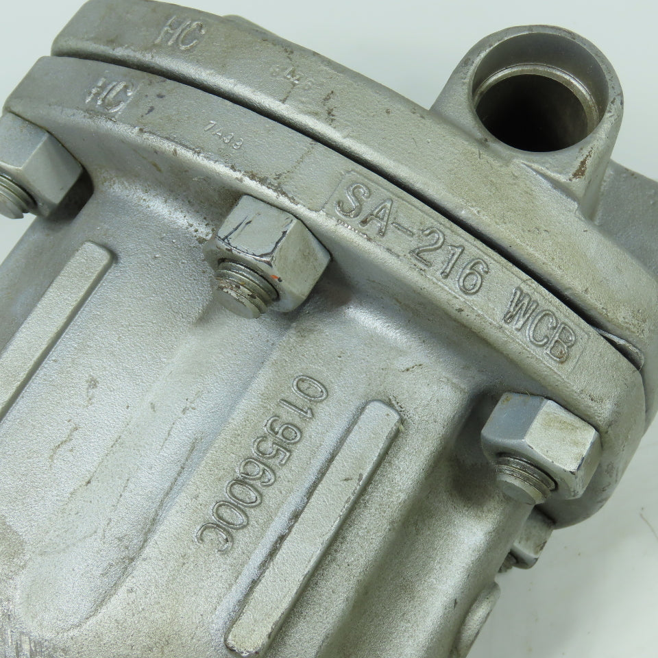 Watson McDaniel 0195600C Inverted Bucket Steam Trap Cast Steel 1" Butt Weld