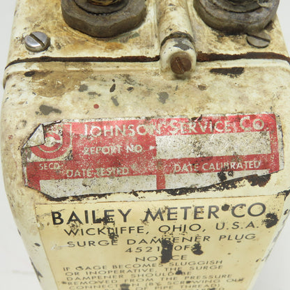 Bailey DA228W-PB100W Multipoint Indicator 0-15 Inches Water