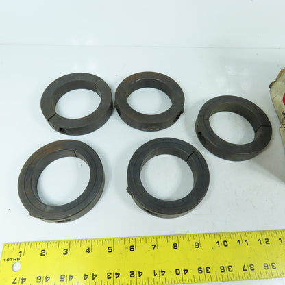 Climax 2C-293 2-Piece Split Shaft Collar Steel 2-15/16" ID box Of 5