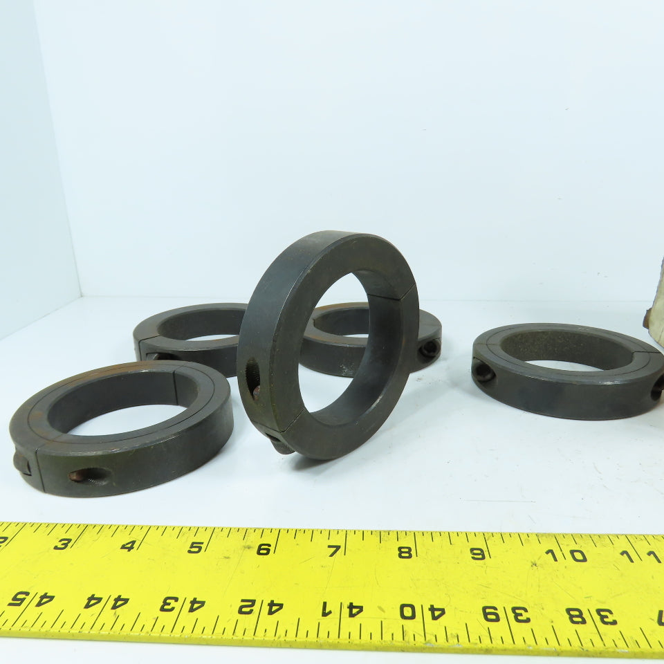 Climax 2C-293 2-Piece Split Shaft Collar Steel 2-15/16" ID box Of 5