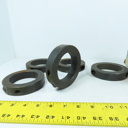 Climax 2C-293 2-Piece Split Shaft Collar Steel 2-15/16" ID box Of 5