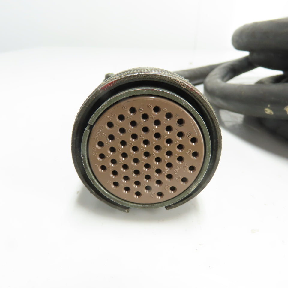 Industrial Power Cable 600V with Multi-Pin Connectors 33' Long