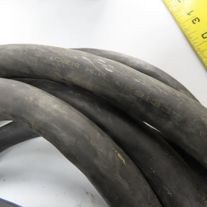 Industrial Power Cable 600V with Multi-Pin Connectors 33' Long