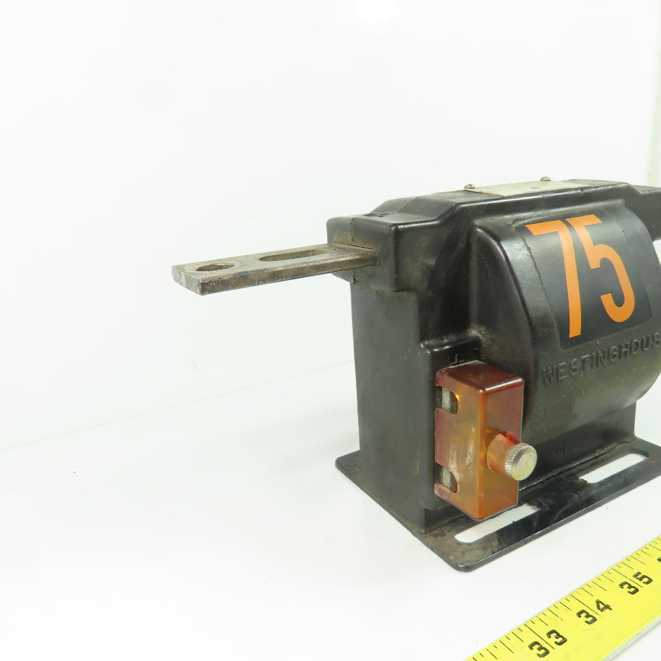 Westinghouse 254A586G07 ECT-5 75:5A Current Transformer 5kV 25-60Hz