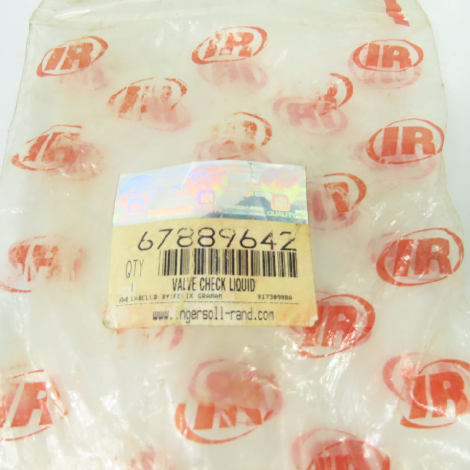 Ingersoll Rand 67889642 Liquid Check Valve NEW