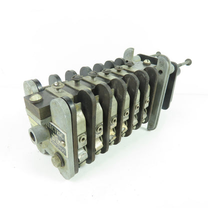 General Electric Model 6075127 G1 GEF-2357 Auxiliary Relay Rotary Switch