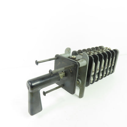 General Electric Model 6075127 G1 GEF-2357 Auxiliary Relay Rotary Switch