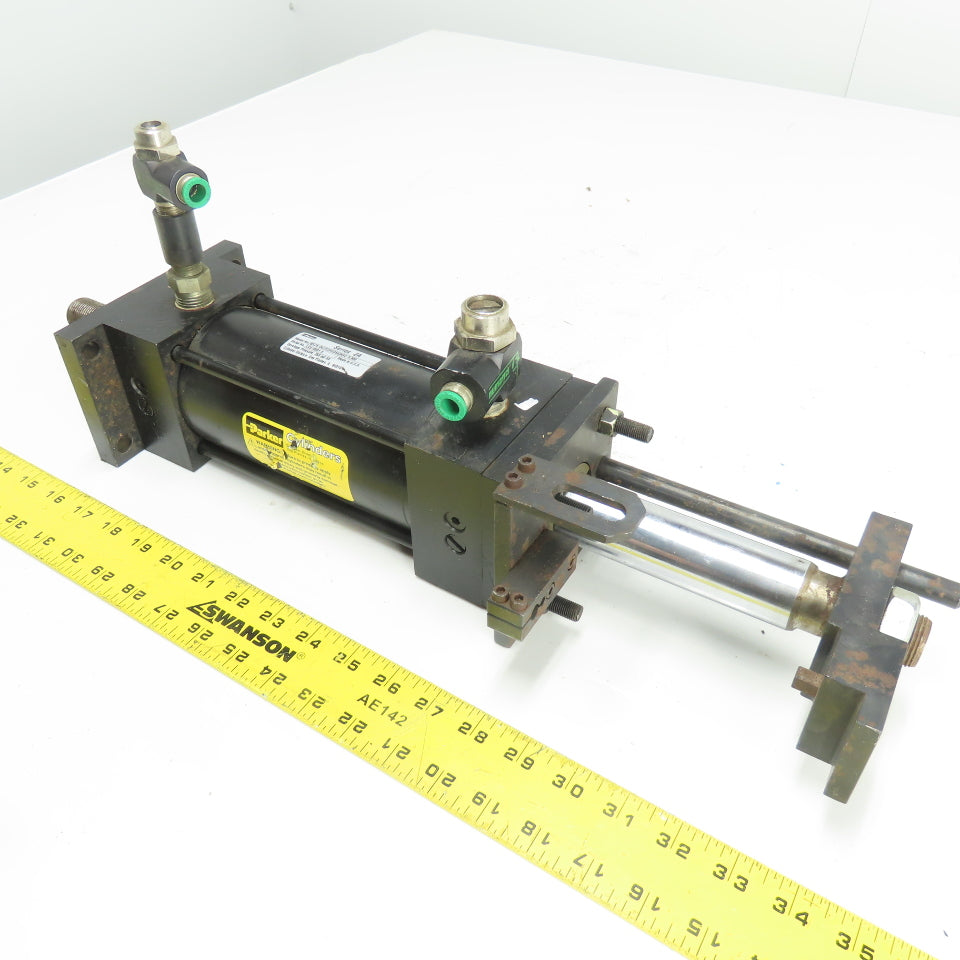 Parker 03.25 CKJTC2AU34A34AC 5.500 Air Cylinder 3.25" Bore 5.5" Stroke 250 PSI