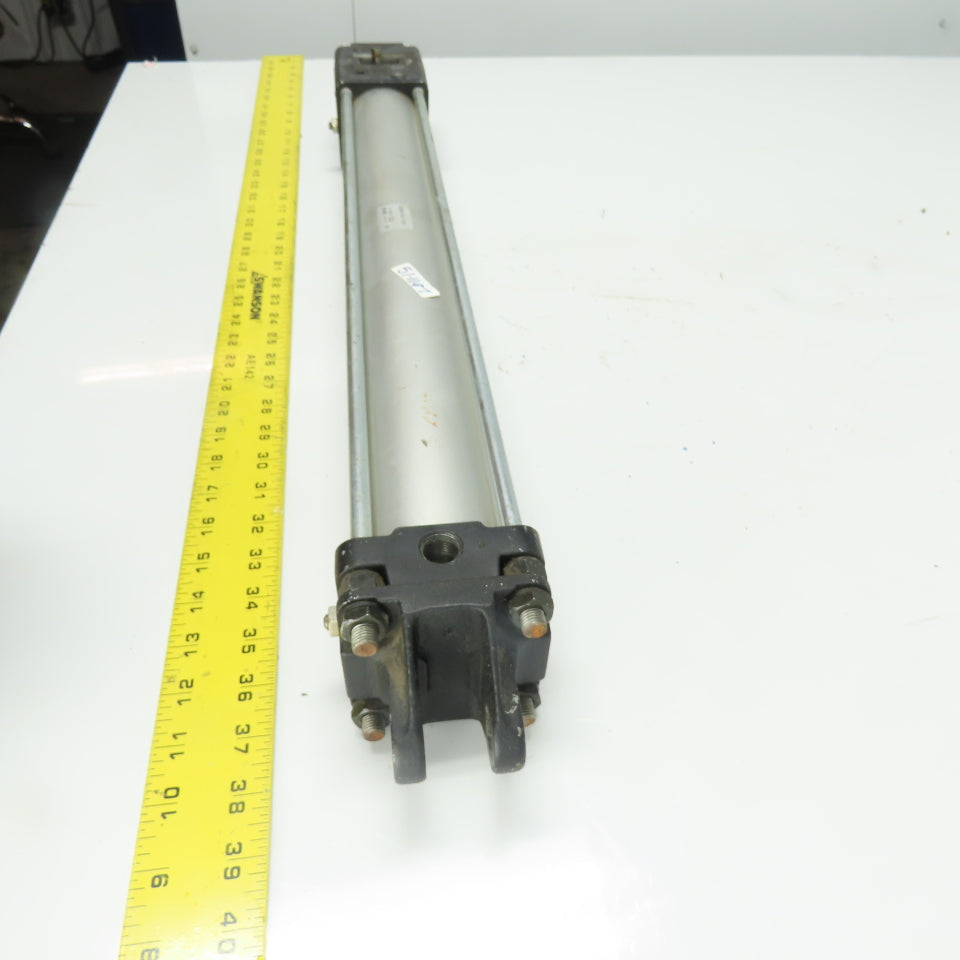 SMC CDLADN63-500-E-X1US Locking Pneumatic Air Cylinder 63mm Bore 500mm Stroke