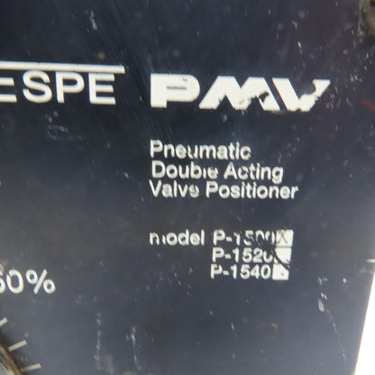 ESPE P-1500 PMV Pneumatic Double Acting Valve Positioner