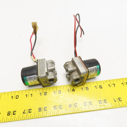 CKD AB2X0018 Rc1/4 Solenoid Valve 25VDC Lot Of 2