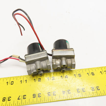 CKD AB2X0018 Rc1/4 Solenoid Valve 25VDC Lot Of 2