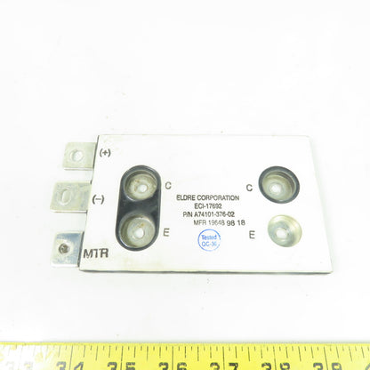 Eldre Corporation A74101-376-02 ECI-17692 Bus Bar Power Distribution Component