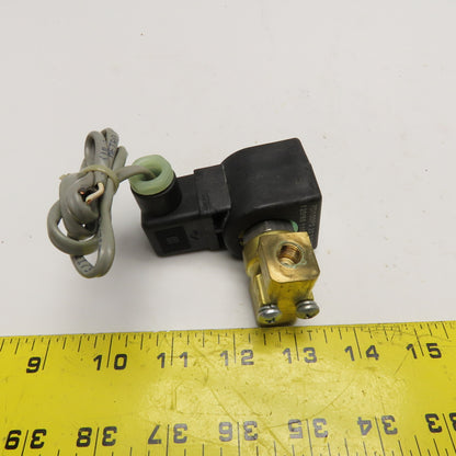 Parker 7133KBN1LVJ1N0D1D1P3 Solenoid Valve 1/4" NPT 120/110V