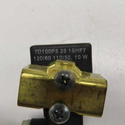 Parker 7133KBN1LVJ1N0D1D1P3 Solenoid Valve 1/4" NPT 120/110V