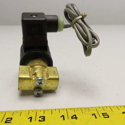 Parker 7133KBN1LVJ1N0D1D1P3 Solenoid Valve 1/4" NPT 120/110V