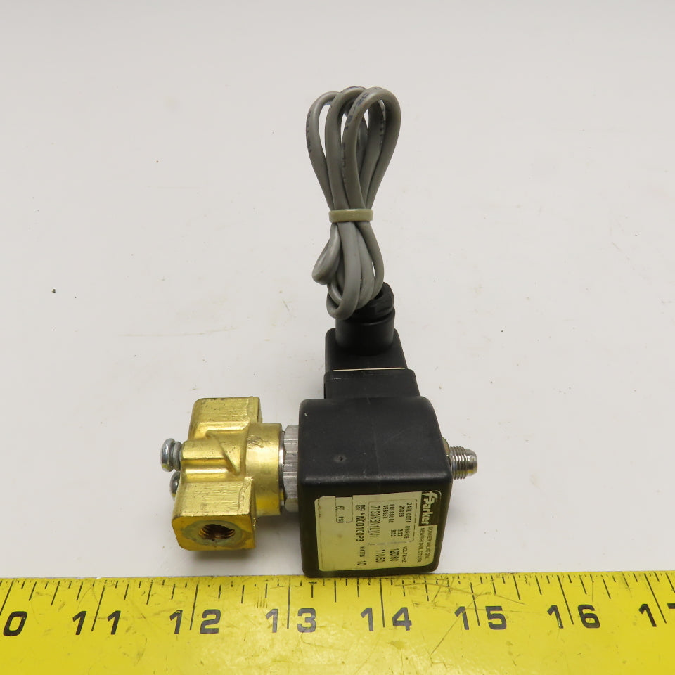 Parker 7133KBN1LVJ1 Solenoid Valve 1/4" NPT 120/110V