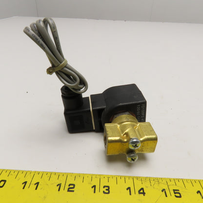 Parker 7133KBN1LVJ1 Solenoid Valve 1/4" NPT 120/110V