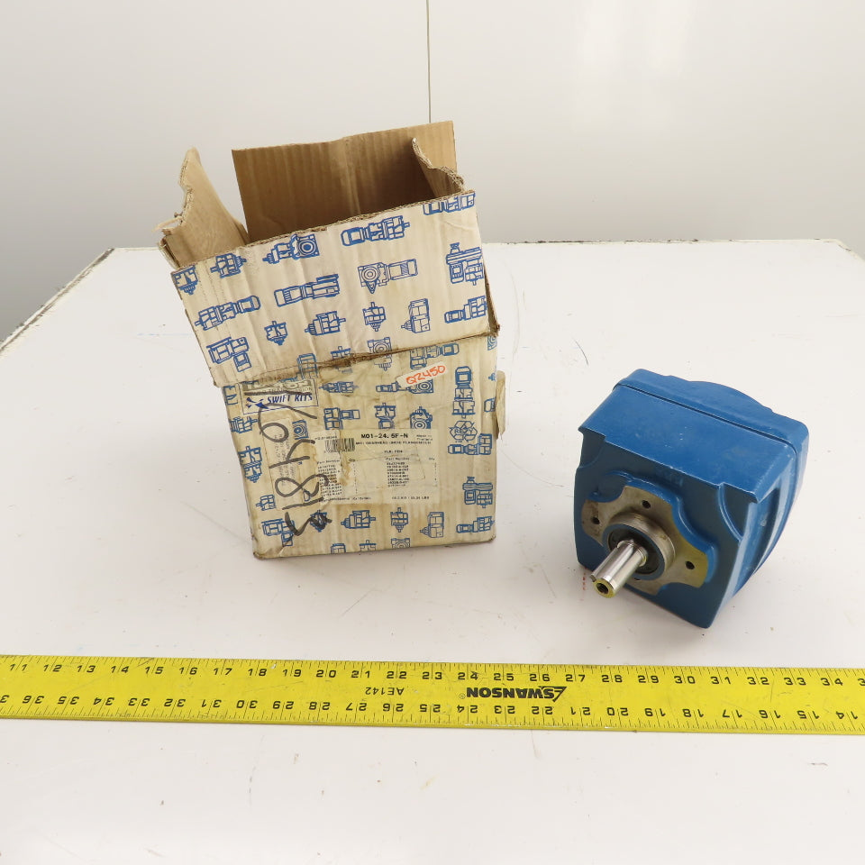 Swift M01-24.5F-N M01 Gearhead Flange Mount Worm Gear Reducer ...