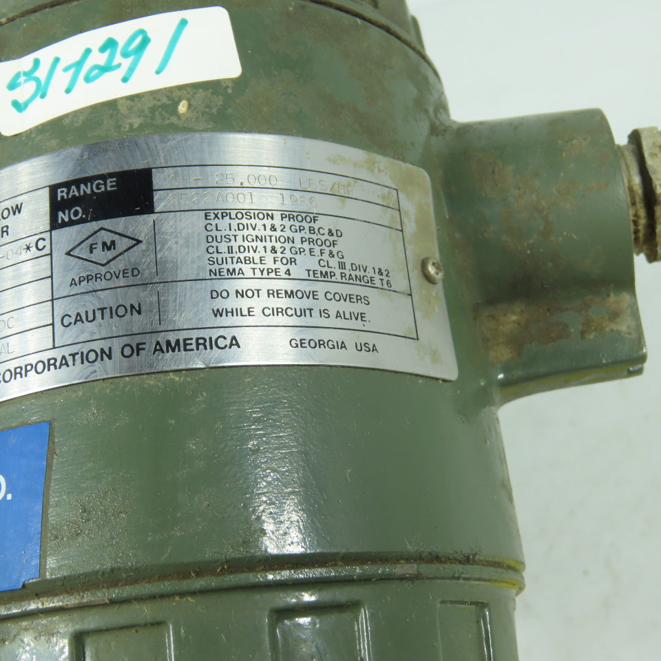 Yokogawa YFA11-LSPA-04*C YEWFLO Vortex Flow Converter 24VDC 4-20mA Output