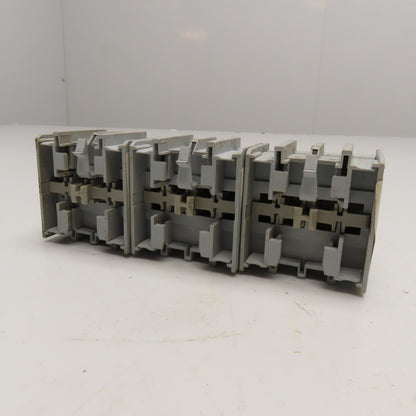 Allen Bradley 100-F Auxiliary Contact Block 600V 10A 4N/O Contacts Lot Of 3