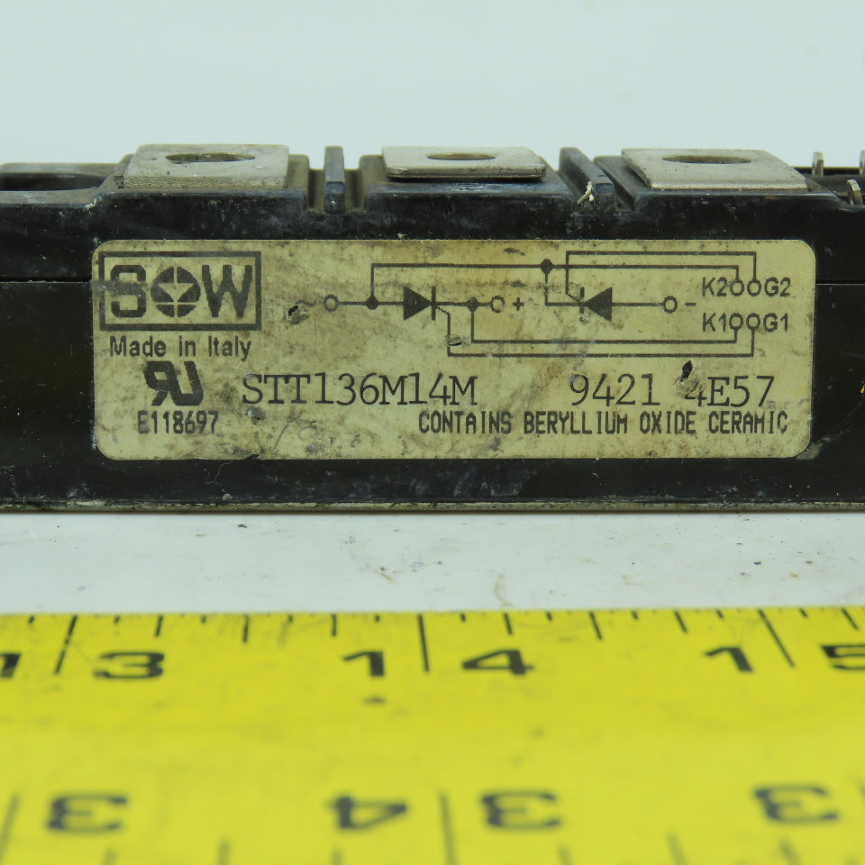 International Rectifier STT136M14M SCR Thyristor Power Module 136A 1400V