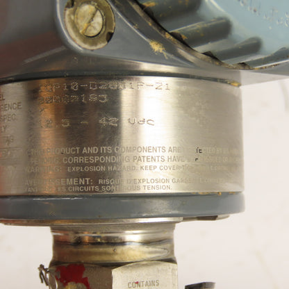 Foxboro IGP10-D20D1F-Z1 Gauge Pressure Transmitter 200-300 PSI 316L Flange