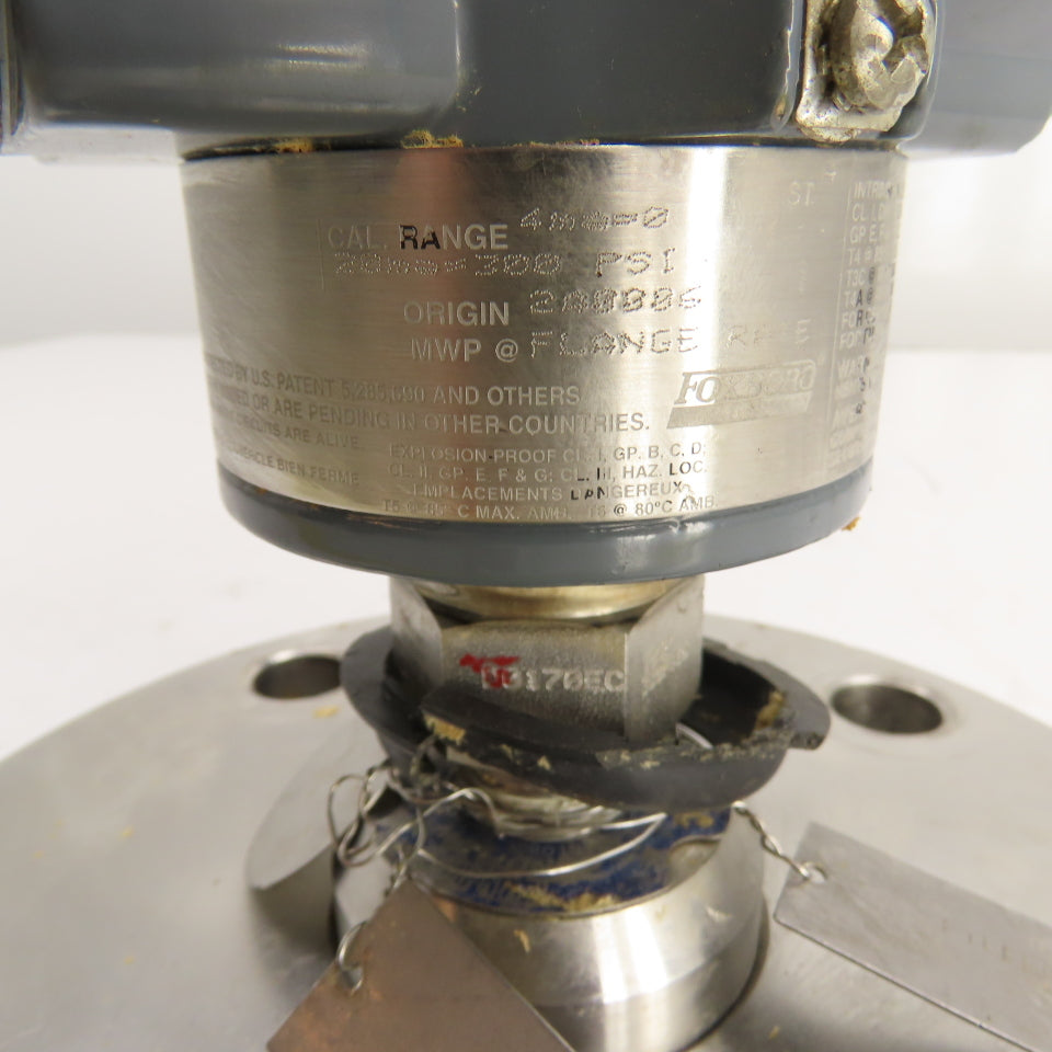 Foxboro IGP10-D20D1F-Z1 Gauge Pressure Transmitter 200-300 PSI 316L Flange