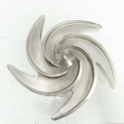 53970 12-1/2" 5-Vane Stainless Steel Pump Impeller