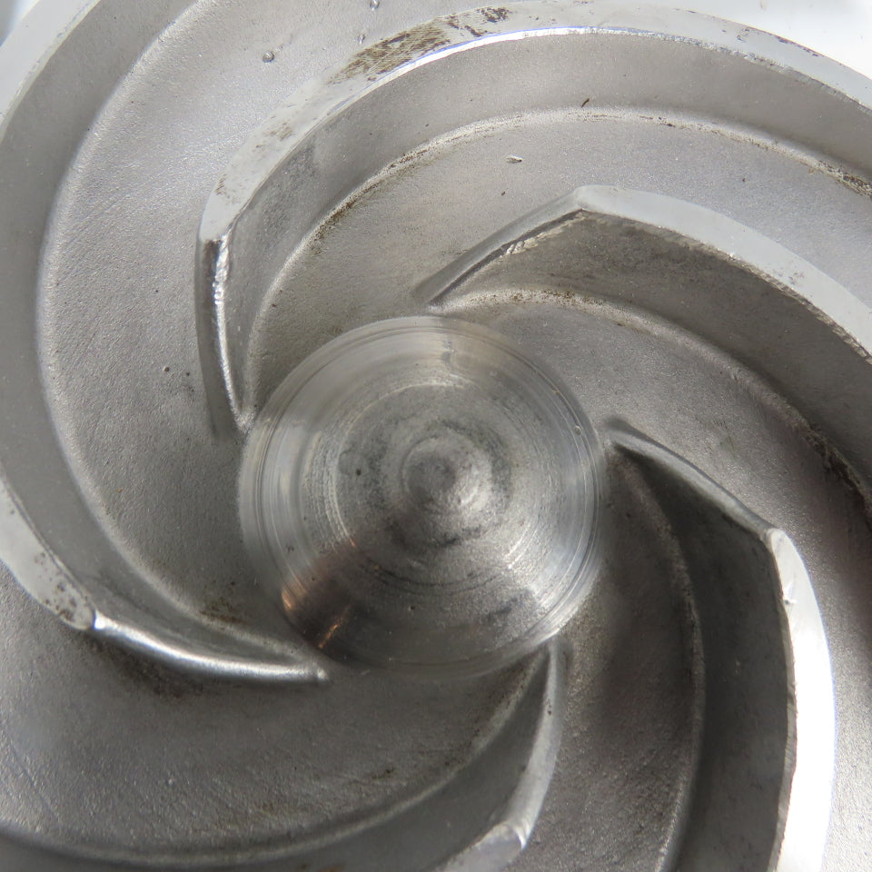53970 12-1/2" 5-Vane Stainless Steel Pump Impeller
