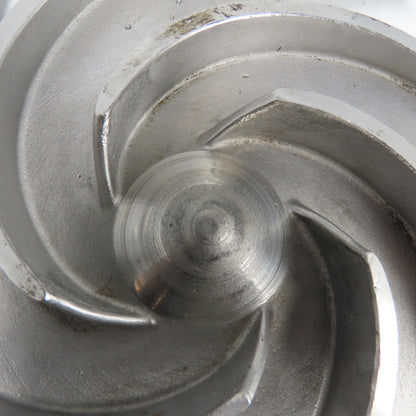 53970 12-1/2" 5-Vane Stainless Steel Pump Impeller
